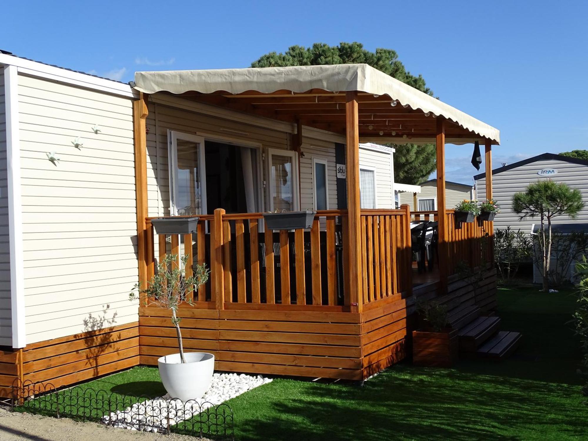 Mobil Home Moderne Neuf Et Ultra Equipe De 6 A 8 Couchages Кане-ан-Руссійон Екстер'єр фото
